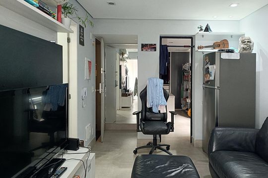 Sala/Cozinha de apartamento para alugar com 1 quarto, 42m² em Vila Olímpia, São Paulo