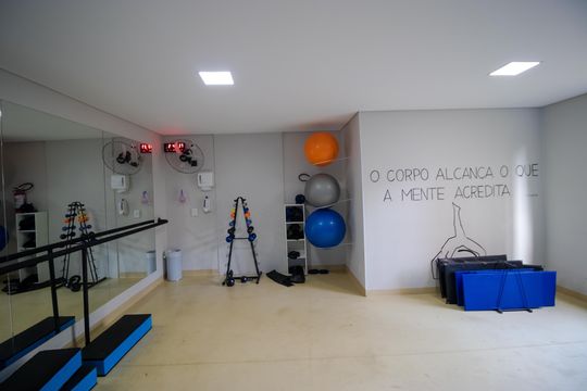 Área comum - Academia de apartamento à venda com 2 quartos, 55m² em Botafogo, Campinas