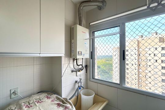 Área de Serviço de apartamento para alugar com 2 quartos, 45m² em Ponte Grande, Guarulhos