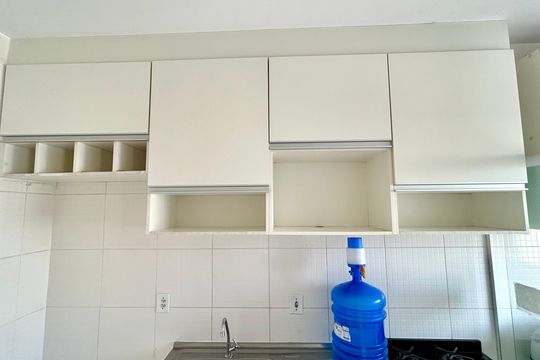 Cozinha de apartamento para alugar com 2 quartos, 45m² em Ponte Grande, Guarulhos