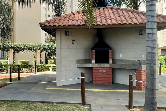 Área comum - Churrasqueira de apartamento para alugar com 2 quartos, 45m² em Ponte Grande, Guarulhos