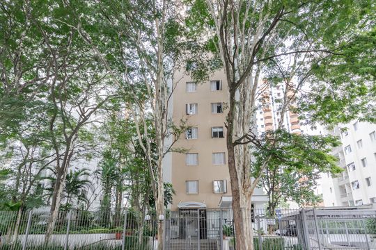 Fachada de apartamento à venda com 3 quartos, 68m² em Brooklin, São Paulo