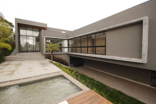 Área comum - Piscina de casa de condomínio à venda com 4 quartos, 403m² em Alphaville - Lagoa dos Ingleses, Nova Lima