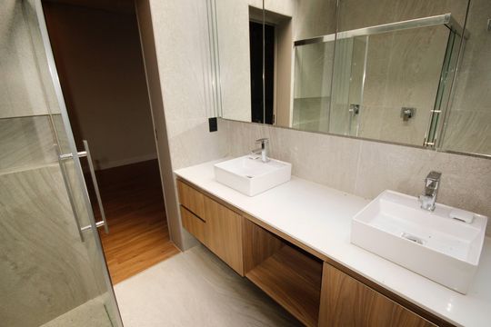 banheiro 4 de casa de condomínio à venda com 4 quartos, 403m² em Alphaville - Lagoa dos Ingleses, Nova Lima
