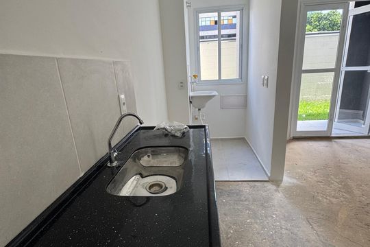 Cozinha de apartamento para alugar com 2 quartos, 40m² em Santana, São Paulo