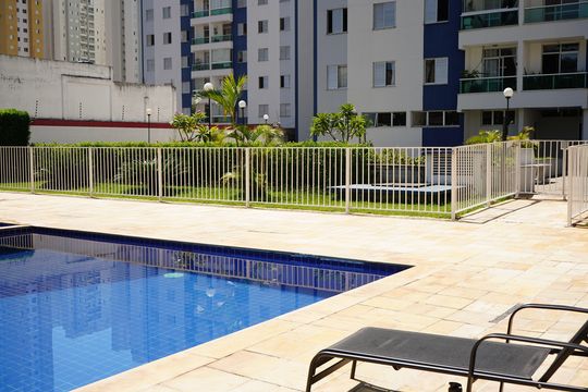 Área comum - Piscina de apartamento para alugar com 2 quartos, 75m² em Tatuapé, São Paulo