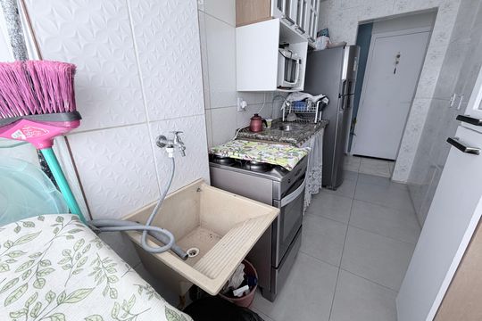 Área de Serviço de apartamento à venda com 2 quartos, 43m² em Mooca, São Paulo