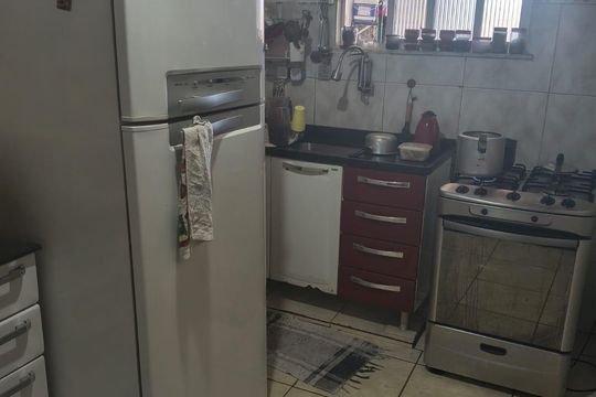Cozinha de casa à venda com 2 quartos, 144m² em Curicica, Rio de Janeiro