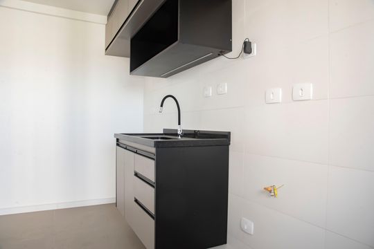Cozinha de apartamento à venda com 1 quarto, 50m² em Planalto Paulista, São Paulo