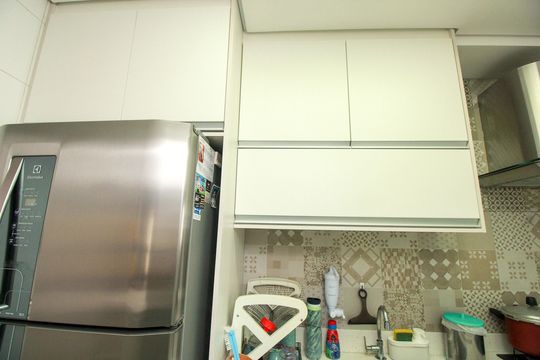 Cozinha de casa à venda com 3 quartos, 77m² em Campestre, Santo André