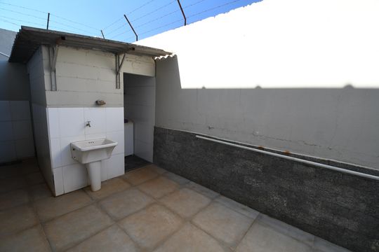 Área comum - Lavanderia de kitnet/studio para alugar com 1 quarto, 30m² em Cidade Universitária, Campinas