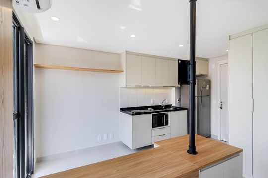 Studio de kitnet/studio para alugar com 1 quarto, 26m² em Campo Belo, São Paulo