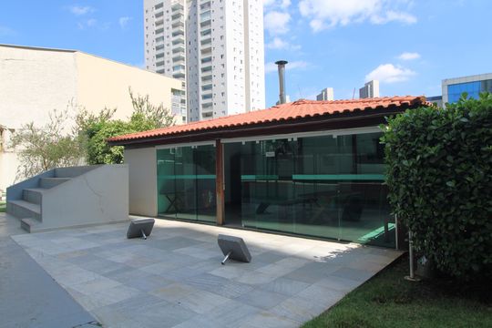 Área comum - Churrasqueira de apartamento à venda com 3 quartos, 73m² em Vila Isa, São Paulo
