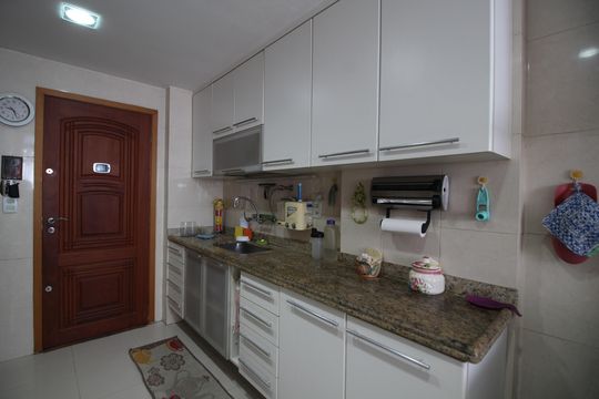 Cozinha de apartamento à venda com 3 quartos, 139m² em Freguesia (jacarepaguá), Rio de Janeiro