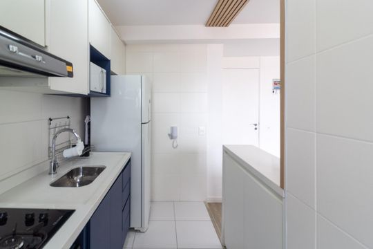Cozinha de apartamento para alugar com 2 quartos, 46m² em Vila Constanca, São Paulo