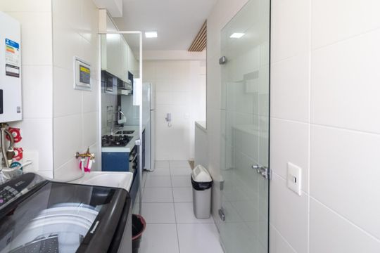 Área de Serviço de apartamento para alugar com 2 quartos, 46m² em Vila Constanca, São Paulo