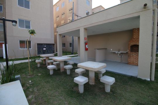 Área comum - Churrasqueira de apartamento para alugar com 2 quartos, 55m² em Cordovil, Rio de Janeiro