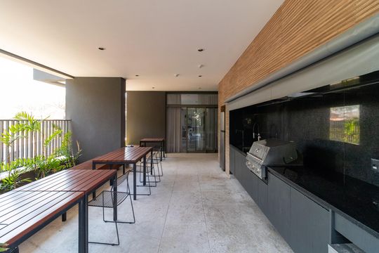 Churrasqueira de kitnet/studio à venda com 1 quarto, 36m² em Pompeia, São Paulo