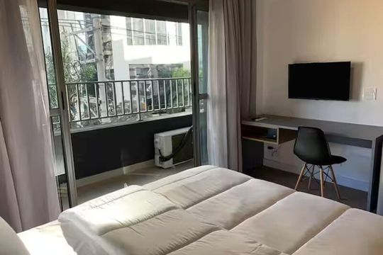 Apartamento para alugar com 1 quarto, 25m² em Indianópolis, São Paulo