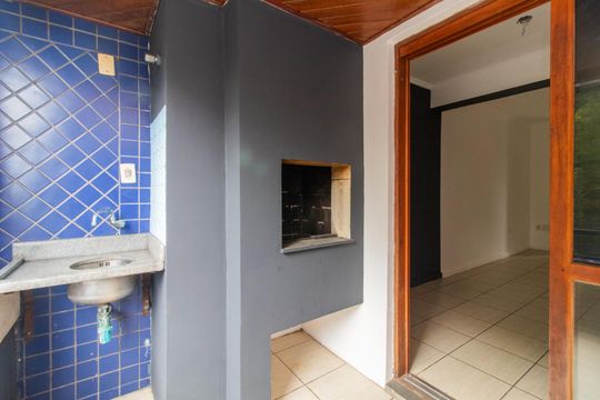 Varanda da Sala de apartamento à venda com 2 quartos, 69m² em Santa Tereza, Porto Alegre