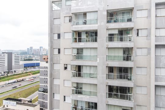 Vista do Quarto 2 de apartamento para alugar com 2 quartos, 54m² em Bethaville I, Barueri