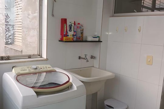 Área de serviço de apartamento à venda com 3 quartos, 81m² em Padre Eustáquio, Belo Horizonte
