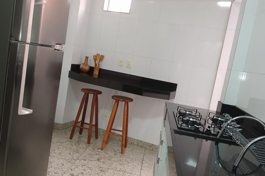 Cozinha de apartamento à venda com 3 quartos, 81m² em Padre Eustáquio, Belo Horizonte