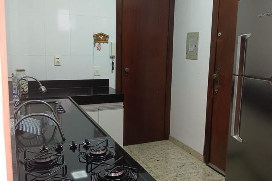 Cozinha de apartamento à venda com 3 quartos, 81m² em Padre Eustáquio, Belo Horizonte
