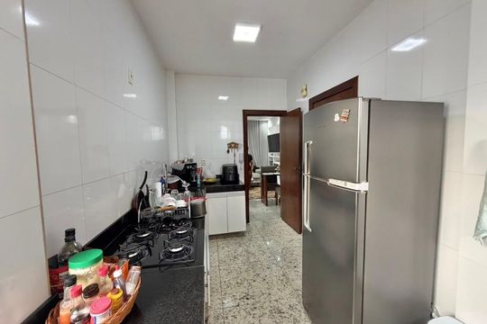 Cozinha de apartamento à venda com 3 quartos, 81m² em Padre Eustáquio, Belo Horizonte