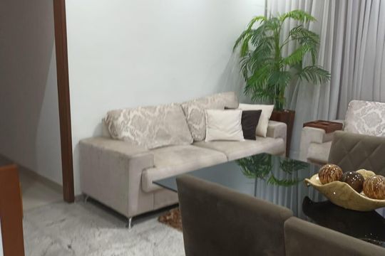 Sala de apartamento à venda com 3 quartos, 81m² em Padre Eustáquio, Belo Horizonte