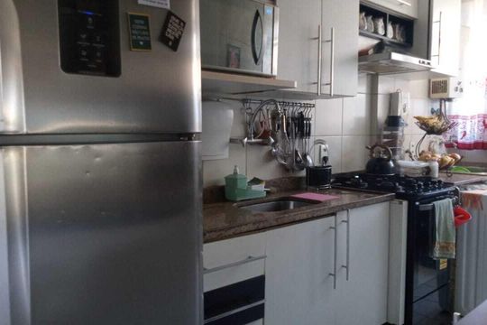 Cozinha de apartamento à venda com 2 quartos, 74m² em Recreio dos Bandeirantes, Rio de Janeiro