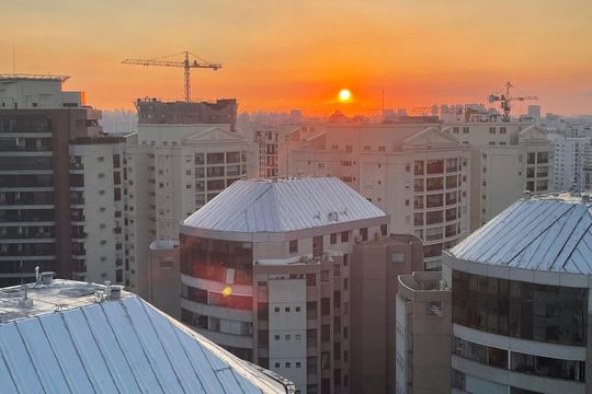 Vista de apartamento para alugar com 2 quartos, 110m² em Moema, São Paulo