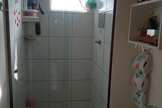 Banheiro de apartamento à venda com 2 quartos, 40m² em Jardim São José, Campinas