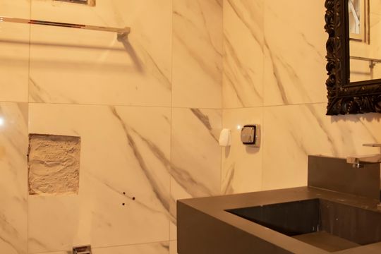 Banheiro de apartamento para alugar com 2 quartos, 75m² em Vila Clementino, São Paulo