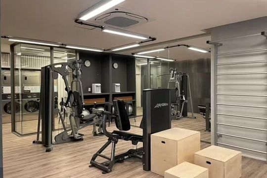 Área comum de kitnet/studio à venda com 1 quarto, 24m² em Brooklin, São Paulo