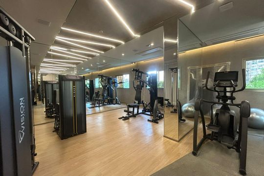 Área externa de kitnet/studio para alugar com 1 quarto, 24m² em Brooklin, São Paulo
