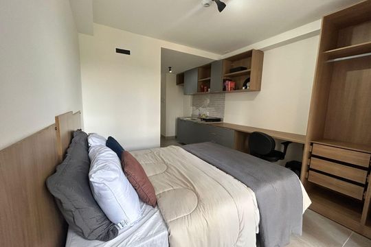 Kitnet/Studio para alugar com 1 quarto, 24m² em Brooklin, São Paulo