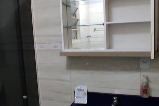 Banheiro de apartamento à venda com 2 quartos, 90m² em Jardim São Pedro, Porto Alegre