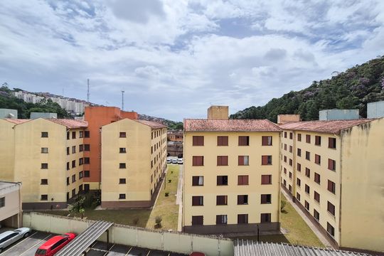 Quarto 2 - vista de apartamento para alugar com 2 quartos, 50m² em Ferrazópolis, São Bernardo do Campo