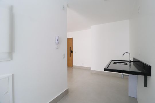 Cozinha de apartamento para alugar com 2 quartos, 77m² em Jardim Sul, Uberlândia