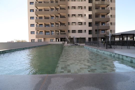 Área comum - Piscina de apartamento para alugar com 2 quartos, 77m² em Jardim Sul, Uberlândia