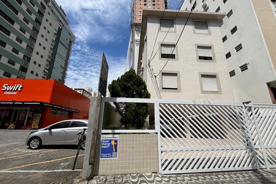 Fachada de apartamento para alugar com 3 quartos, 154m² em Embaré, Santos