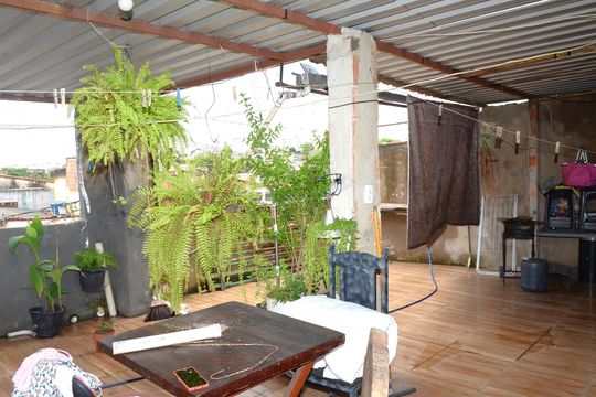 Terraço de casa para alugar com 2 quartos, 100m² em Primeiro de Maio, Belo Horizonte