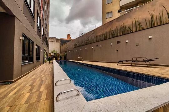 Área comum - Piscina de kitnet/studio à venda com 1 quarto, 25m² em Planalto Paulista, São Paulo