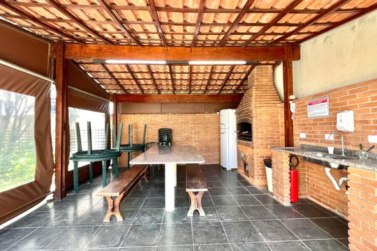 Área comum - Churrasqueira de apartamento à venda com 2 quartos, 57m² em Vila Mascote, São Paulo
