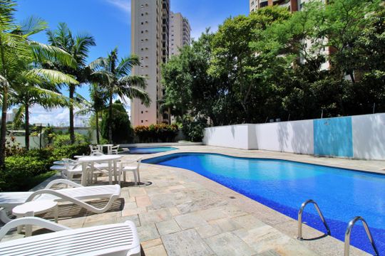 Área comum - Piscina de apartamento para alugar com 5 quartos, 877m² em Vila Andrade, São Paulo