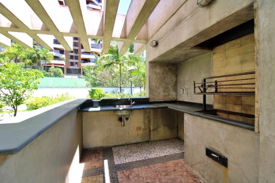 Área comum - Churrasqueira de apartamento para alugar com 5 quartos, 877m² em Vila Andrade, São Paulo