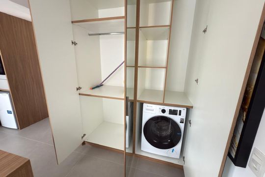 Área de serviço de apartamento à venda com 1 quarto, 35m² em Indianópolis, São Paulo