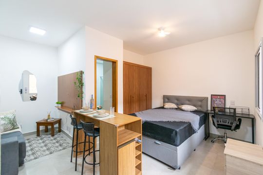 Apartamento para alugar com 1 quarto, 25m² em Vila Monte Alegre, São Paulo