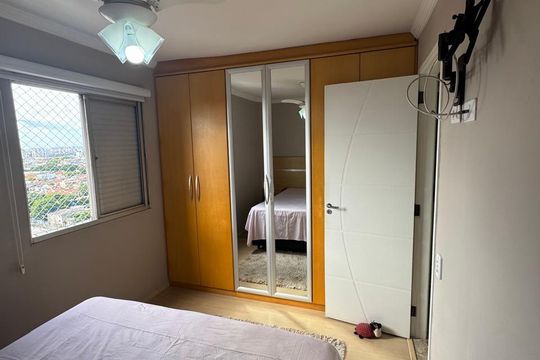 Quarto de apartamento à venda com 2 quartos, 70m² em Água Rasa, São Paulo